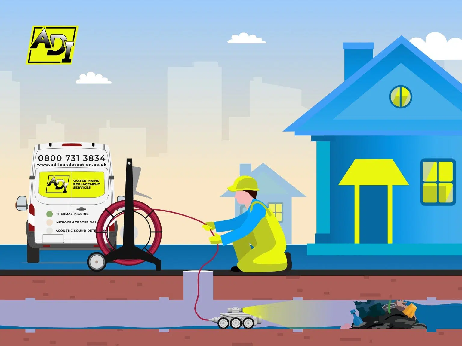 Drainage CCTV Surveys & Investigations Oxfordshire